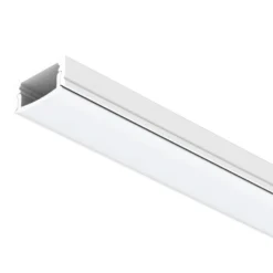SLC LED-Streifen-Profil PRO A1, Länge 2 m, weiß, Höhe 8 mm