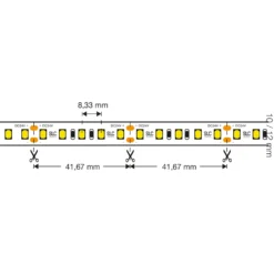 SLC LED-Strip Ultra Long iCC IP67 30m 240W 3.000K