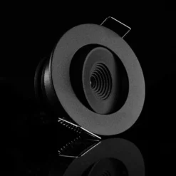 SLC MiniOne Tilt LED-Einbauleuchte schwarz 3.000 K