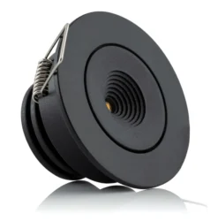 SLC MiniOne Tilt LED-Einbauleuchte schwarz 2.700 K