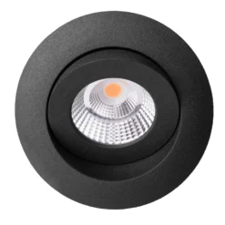 SLC One 360° LED-Einbauleuchte dim-to-warm schwarz