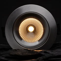 SLC One 360° SunLike LED-Einbauleuchte alu 930
