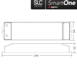 SLC SmartOne Netzteil ZigBee CV 24V 75W PWM RGBW