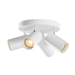 SLV Asto Tube Deckenspot GU10 4-flg. Rondell weiß