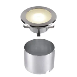 SLV Dasar Flat 120 LED-Bodeneinbauleuchte, 3.000 K