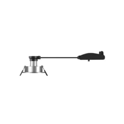 SLV Deckeneinbaulampe New Tria, alu, Aluminium, Ø 8,2 cm
