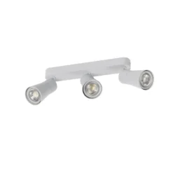 SLV Deckenlampe Puri 2.0 Cone, grau, Länge 26 cm, 3-flg.