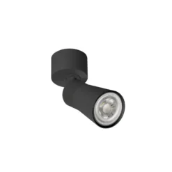 SLV Deckenlampe Puri 2.0 Cone, schwarz, Ø 5 cm, Metall