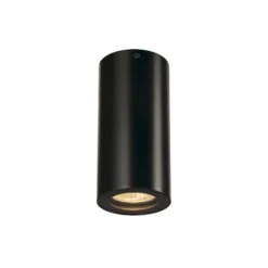 SLV Deckenleuchte Enola B, schwarz, Aluminium, Höhe 14 cm