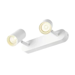 SLV Deckenstrahler Noblo, weiß, dim to warm, Länge 24 cm