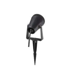 SLV Erdspießleuchte Samrina, schwarz, Kunststoff, Höhe 13 cm