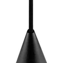 SLV Hängelampe Magico, Ø 21 cm, schwarz/goldfarben, Metall