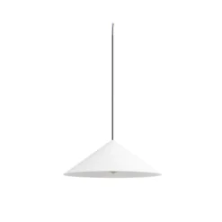 SLV Hängelampe Magico, Ø 55 cm, weiß matt, Metall