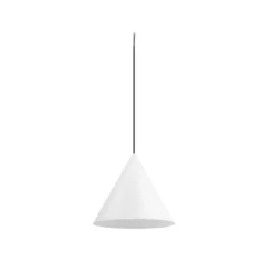 SLV Hängelampe Magico, Ø 38 cm, weiß matt, Metall