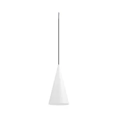 SLV Hängelampe Magico, Ø 21 cm, weiß matt, Metall