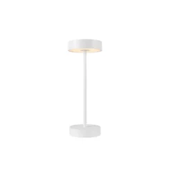 SLV LED-Akkulampe Vinolina, weiß, CCT, Alu, Höhe 32,3 cm