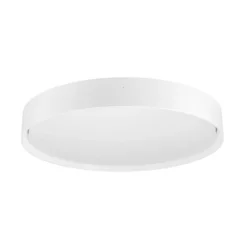 SLV LED-Deckenlampe Decona, Ø 42 cm, weiß, Metall, CCT