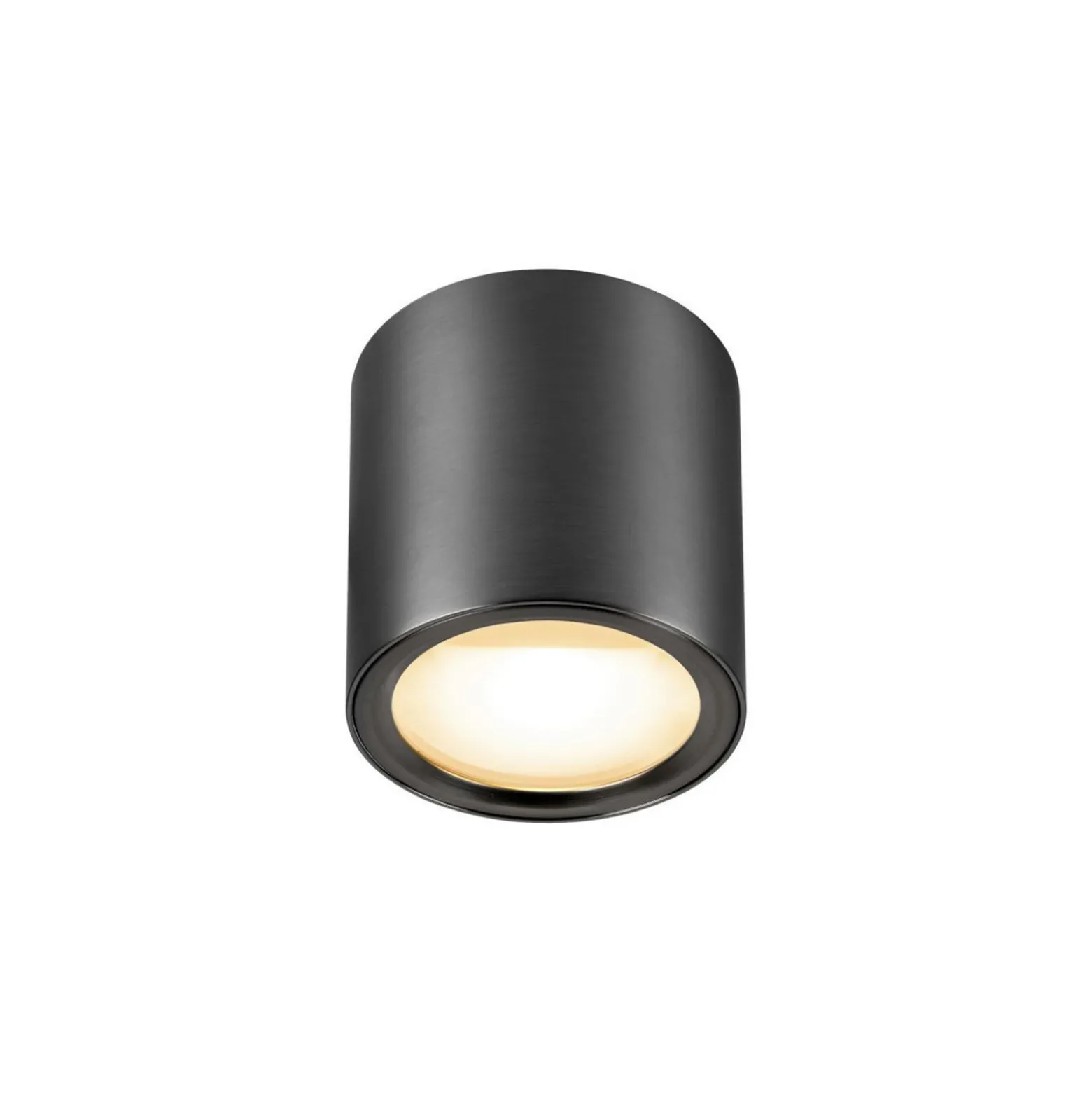 SLV LED-Deckenleuchte Oculus, bronzefarben, 9 cm dim to warm