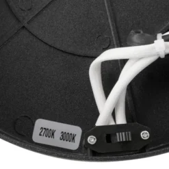 SLV LED-Deckenleuchte One, Ø 40 cm, schwarz, Metall, CCT
