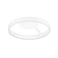 SLV LED-Deckenleuchte One, Ø 40 cm, weiß, Metall, CCT
