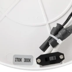 SLV LED-Deckenleuchte One, Ø 40 cm, weiß, Metall, CCT