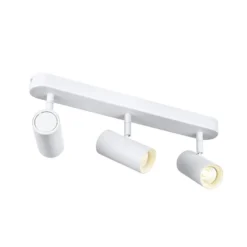SLV LED-Deckenstrahler Noblo, 3.000 K, weiß, Länge 40 cm