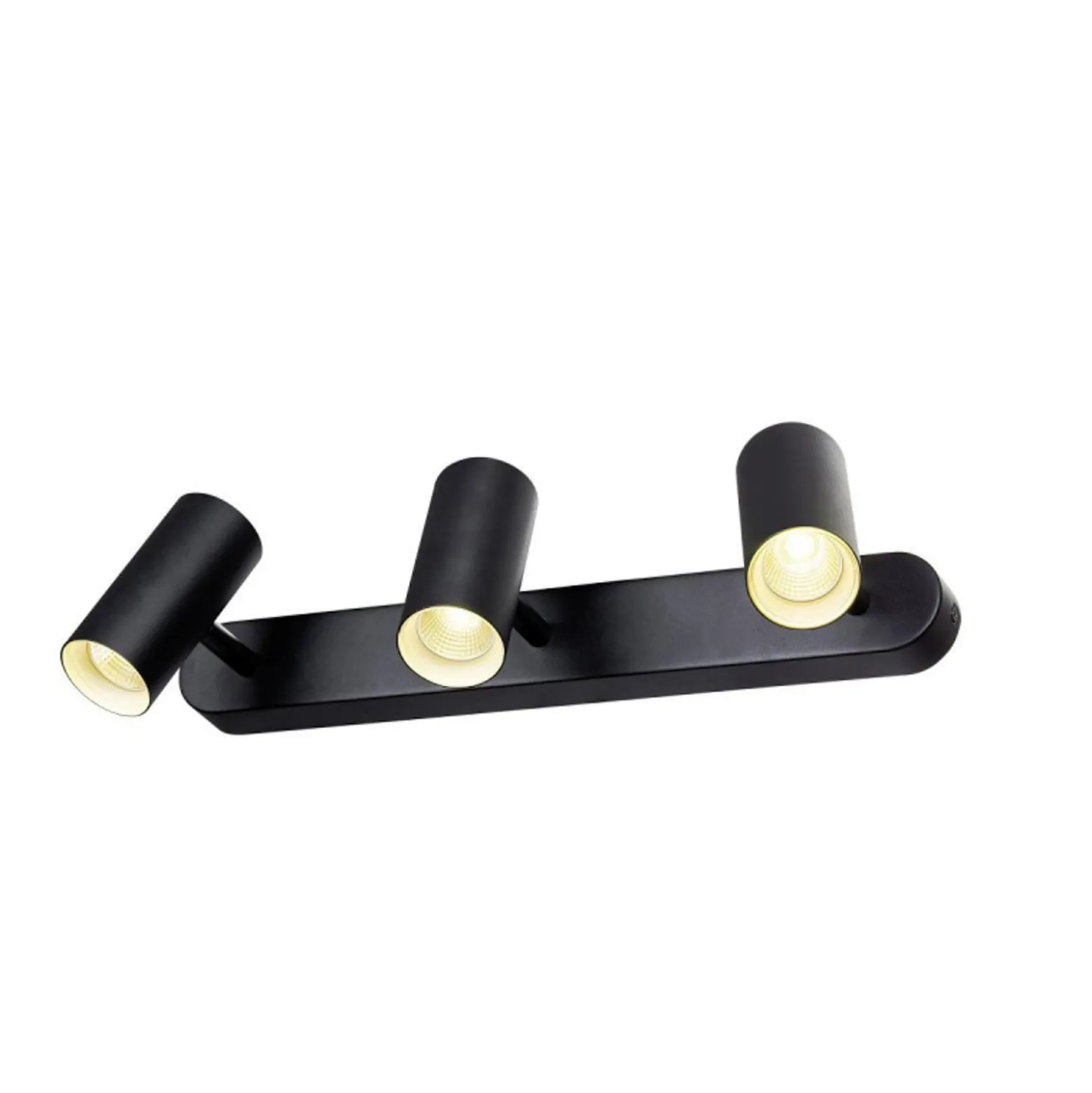 SLV LED-Deckenstrahler Noblo, schwarz, dim to warm, 40 cm