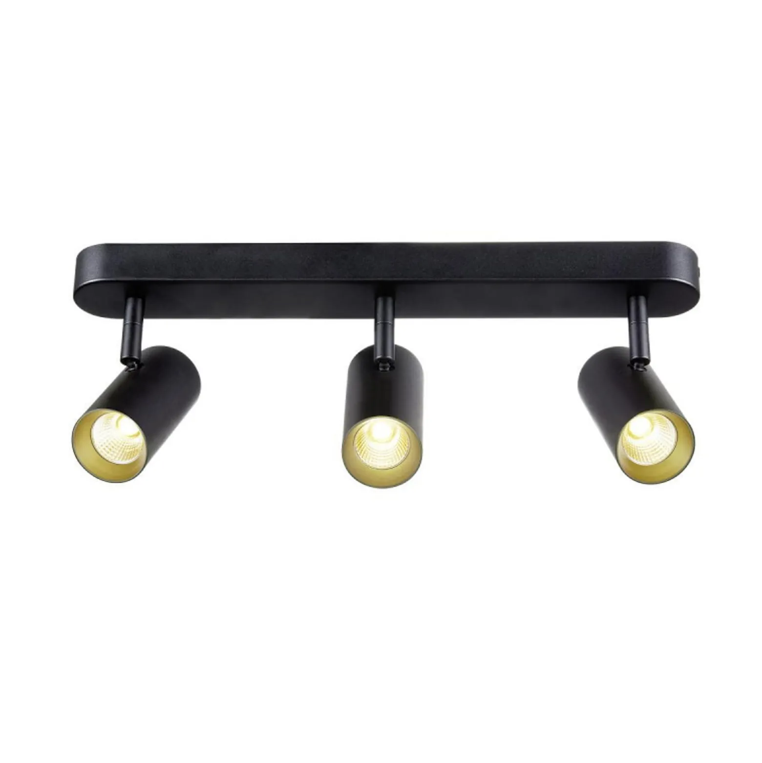 SLV LED-Deckenstrahler Noblo, schwarz, dim to warm, 40 cm