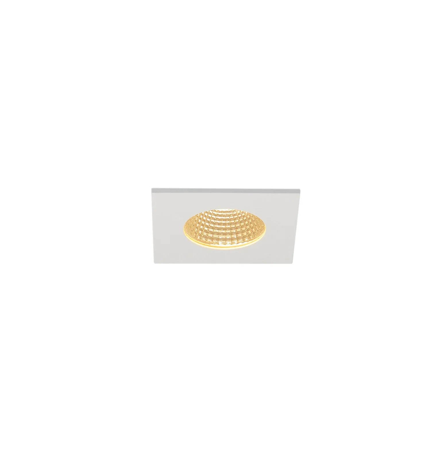 SLV LED-Einbauleuchte Patta-I, weiß, Aluminium, Länge 8 cm