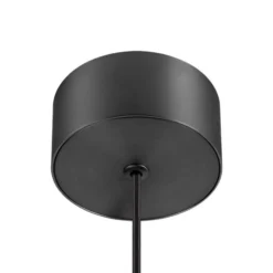 SLV LED-Pendellampe Quimera, bronzefarben, Ø 8 cm, CCT