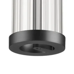 SLV LED-Pendellampe Quimera, bronzefarben, Ø 8 cm, CCT