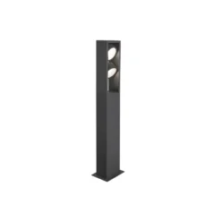 SLV LED-Wegelampe Eskina Frame 75, anthrazit, Alu, IP65, CCT