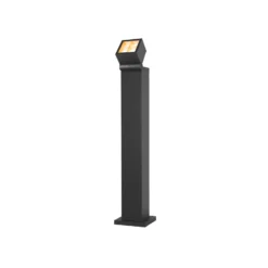 SLV LED-Wegeleuchte S-Cube 75, anthrazit, Alu, Höhe 75 cm