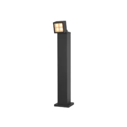 SLV LED-Wegeleuchte S-Cube 75, anthrazit, Alu, Höhe 75 cm