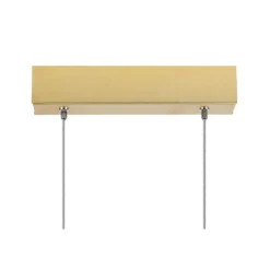 SLV One Linear LED-Hängeleuchte, 140 cm, messing
