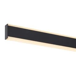 SLV One Linear LED-Hängeleuchte, 104 cm, schwarz