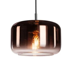 SLV Pantilo 28 Hängeleuchte, Ø 28 cm, kupfer