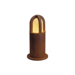 SLV Rusty Cone 40 rostbraune Sockelleuchte 40 cm