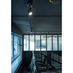 SLV Spot 79 Deckenstrahler 1flg. 230V schwarz