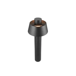 SLV Wegelampe Photoni 75, schwarz, Aluminium, Höhe 75 cm