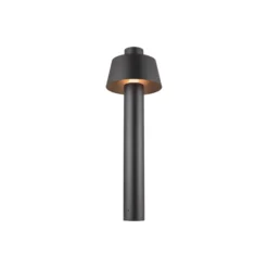 SLV Wegelampe Photoni 75, schwarz, Aluminium, Höhe 75 cm