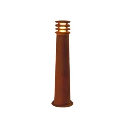 SLV Wegelampe Rusty 70, rostfarben, Stahl, Höhe 70 cm, IP55
