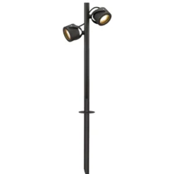 SLV Wegeleuchte Sitra, 2-flg, anthrazit, Alu, GX53, IP44