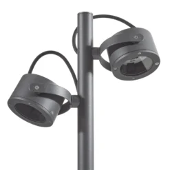 SLV Wegeleuchte Sitra, 2-flg, anthrazit, Alu, GX53, IP44