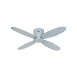 Smart Deckenventilator ECO PLANO II, Ø 112 cm, hellgrau, DC