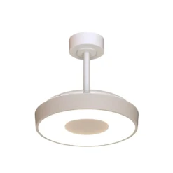 Smart LED-Deckenventilator Coin Mini, beige/weiß, DC, leise