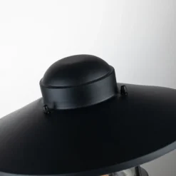 Sockelleuchte Klampenborg, schwarz, PIR-Sensor, IP44