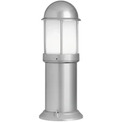 Sockelleuchte Marco aus Aluminium, silber
