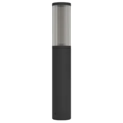 Sockelleuchte Salle, Höhe 46,5 cm, schwarz, Aluminium