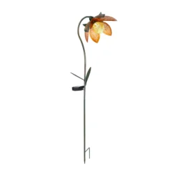 Solar-Dekoleuchte 33653 Erdspieß, einzelne Blüte